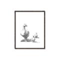 Picture of Duck and Chicks _GroupedProduct_Rectangle_Portrait_Mini_ _GroupedProduct_Rectangle_Portrait_Canvas_Framed_