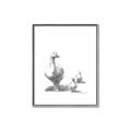 Picture of Duck and Chicks _GroupedProduct_Rectangle_Portrait_Mini_ _GroupedProduct_Rectangle_Portrait_Canvas_Framed_