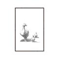 Picture of Duck and Chicks _GroupedProduct_Rectangle_Portrait_Mini_ _GroupedProduct_Rectangle_Portrait_Canvas_Framed_