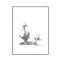 Picture of Duck and Chicks _GroupedProduct_Rectangle_Portrait_Mini_ _GroupedProduct_Rectangle_Portrait_Canvas_Framed_