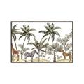 Picture of Jungle Animals _GroupedProduct_Rectangle_Landscape_Mini_ _GroupedProduct_Rectangle_Landscape_Canvas_Framed_