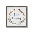 Picture of Keep Growing _GroupedProduct_Square_Mini_ _GroupedProduct_Square_Framed_Matted_