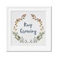 Picture of Keep Growing _GroupedProduct_Square_Mini_ _GroupedProduct_Square_Framed_Matted_