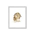 Picture of Shy Bunnies _GroupedProduct_Rectangle_Portrait_Mini_ _GroupedProduct_Rectangle_Portrait_Framed_Matted_