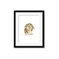 Picture of Shy Bunnies _GroupedProduct_Rectangle_Portrait_Mini_ _GroupedProduct_Rectangle_Portrait_Framed_Matted_