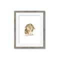 Picture of Shy Bunnies _GroupedProduct_Rectangle_Portrait_Mini_ _GroupedProduct_Rectangle_Portrait_Framed_Matted_