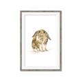 Picture of Shy Bunnies _GroupedProduct_Rectangle_Portrait_Mini_ _GroupedProduct_Rectangle_Portrait_Framed_Matted_