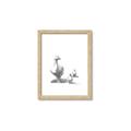 Picture of Duck and Chicks _GroupedProduct_Rectangle_Portrait_Mini_ _GroupedProduct_Rectangle_Portrait_Framed_Matted_