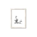 Picture of Duck and Chicks _GroupedProduct_Rectangle_Portrait_Mini_ _GroupedProduct_Rectangle_Portrait_Framed_Matted_