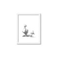 Picture of Duck and Chicks _GroupedProduct_Rectangle_Portrait_Mini_ _GroupedProduct_Rectangle_Portrait_Framed_Matted_