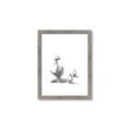 Picture of Duck and Chicks _GroupedProduct_Rectangle_Portrait_Mini_ _GroupedProduct_Rectangle_Portrait_Framed_Matted_