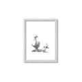 Picture of Duck and Chicks _GroupedProduct_Rectangle_Portrait_Mini_ _GroupedProduct_Rectangle_Portrait_Framed_Matted_