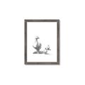 Picture of Duck and Chicks _GroupedProduct_Rectangle_Portrait_Mini_ _GroupedProduct_Rectangle_Portrait_Framed_Matted_