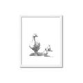 Picture of Duck and Chicks _GroupedProduct_Rectangle_Portrait_Mini_ _GroupedProduct_Rectangle_Portrait_Framed_Matted_