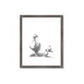Picture of Duck and Chicks _GroupedProduct_Rectangle_Portrait_Mini_ _GroupedProduct_Rectangle_Portrait_Framed_Matted_