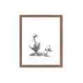 Picture of Duck and Chicks _GroupedProduct_Rectangle_Portrait_Mini_ _GroupedProduct_Rectangle_Portrait_Framed_Matted_