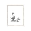 Picture of Duck and Chicks _GroupedProduct_Rectangle_Portrait_Mini_ _GroupedProduct_Rectangle_Portrait_Framed_Matted_