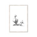 Picture of Duck and Chicks _GroupedProduct_Rectangle_Portrait_Mini_ _GroupedProduct_Rectangle_Portrait_Framed_Matted_