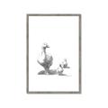 Picture of Duck and Chicks _GroupedProduct_Rectangle_Portrait_Mini_ _GroupedProduct_Rectangle_Portrait_Framed_Matted_