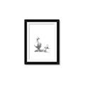 Picture of Duck and Chicks _GroupedProduct_Rectangle_Portrait_Mini_ _GroupedProduct_Rectangle_Portrait_Framed_Matted_