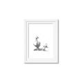 Picture of Duck and Chicks _GroupedProduct_Rectangle_Portrait_Mini_ _GroupedProduct_Rectangle_Portrait_Framed_Matted_