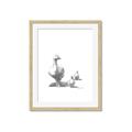 Picture of Duck and Chicks _GroupedProduct_Rectangle_Portrait_Mini_ _GroupedProduct_Rectangle_Portrait_Framed_Matted_