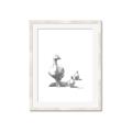 Picture of Duck and Chicks _GroupedProduct_Rectangle_Portrait_Mini_ _GroupedProduct_Rectangle_Portrait_Framed_Matted_
