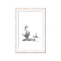 Picture of Duck and Chicks _GroupedProduct_Rectangle_Portrait_Mini_ _GroupedProduct_Rectangle_Portrait_Framed_Matted_