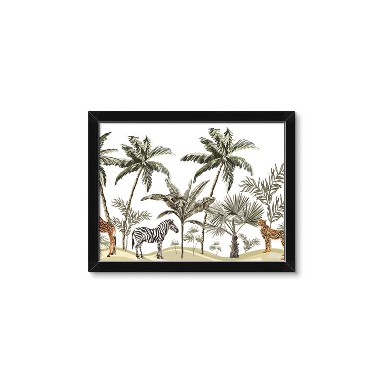Picture of Jungle Animals _GroupedProduct_Rectangle_Landscape_Mini_ _GroupedProduct_Rectangle_Landscape_Framed_Matted_
