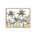 Picture of Jungle Animals _GroupedProduct_Rectangle_Landscape_Mini_ _GroupedProduct_Rectangle_Landscape_Framed_Matted_