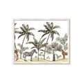 Picture of Jungle Animals _GroupedProduct_Rectangle_Landscape_Mini_ _GroupedProduct_Rectangle_Landscape_Framed_Matted_