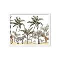 Picture of Jungle Animals _GroupedProduct_Rectangle_Landscape_Mini_ _GroupedProduct_Rectangle_Landscape_Framed_Matted_