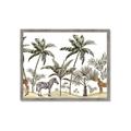 Picture of Jungle Animals _GroupedProduct_Rectangle_Landscape_Mini_ _GroupedProduct_Rectangle_Landscape_Framed_Matted_