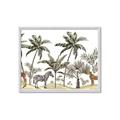 Picture of Jungle Animals _GroupedProduct_Rectangle_Landscape_Mini_ _GroupedProduct_Rectangle_Landscape_Framed_Matted_