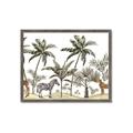 Picture of Jungle Animals _GroupedProduct_Rectangle_Landscape_Mini_ _GroupedProduct_Rectangle_Landscape_Framed_Matted_