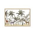 Picture of Jungle Animals _GroupedProduct_Rectangle_Landscape_Mini_ _GroupedProduct_Rectangle_Landscape_Framed_Matted_