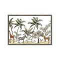 Picture of Jungle Animals _GroupedProduct_Rectangle_Landscape_Mini_ _GroupedProduct_Rectangle_Landscape_Framed_Matted_