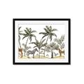 Picture of Jungle Animals _GroupedProduct_Rectangle_Landscape_Mini_ _GroupedProduct_Rectangle_Landscape_Framed_Matted_