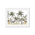 Picture of Jungle Animals _GroupedProduct_Rectangle_Landscape_Mini_ _GroupedProduct_Rectangle_Landscape_Framed_Matted_