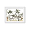 Picture of Jungle Animals _GroupedProduct_Rectangle_Landscape_Mini_ _GroupedProduct_Rectangle_Landscape_Framed_Matted_