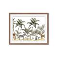 Picture of Jungle Animals _GroupedProduct_Rectangle_Landscape_Mini_ _GroupedProduct_Rectangle_Landscape_Framed_Matted_