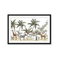 Picture of Jungle Animals _GroupedProduct_Rectangle_Landscape_Mini_ _GroupedProduct_Rectangle_Landscape_Framed_Matted_