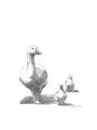 Picture of Duck and Chicks _GroupedProduct_Rectangle_Portrait_Mini_ _GroupedProduct_Rectangle_Portrait_Unframed_Print_Only_