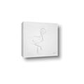 Picture of Snow White Baby Flamingo _GroupedProduct_Square_Canvas_