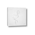 Picture of Snow White Baby Flamingo _GroupedProduct_Square_Canvas_