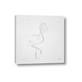 Picture of Snow White Baby Flamingo _GroupedProduct_Square_Canvas_