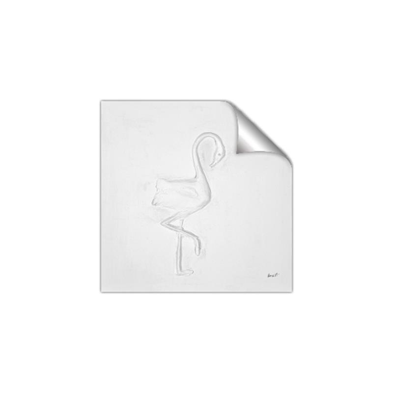 Picture of Snow White Baby Flamingo _GroupedProduct_Square_Unframed_Print_Only_