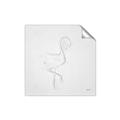 Picture of Snow White Baby Flamingo _GroupedProduct_Square_Unframed_Print_Only_