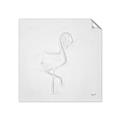 Picture of Snow White Baby Flamingo _GroupedProduct_Square_Unframed_Print_Only_