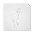 Picture of Snow White Baby Flamingo _GroupedProduct_Square_Unframed_Print_Only_